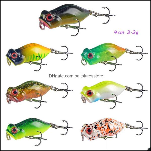 baits lures fishing sports outdoors 7 color mixed 4cm 3.2g popper hard hooks 8 treble hook pesca tackle accessories b-033 drop delivery 20
baits lures fishing sports outdoors 7 color mixed 4cm 3.2g popper hard hooks 8 treble hook pesca tackle accessories b-033 drop delivery 20