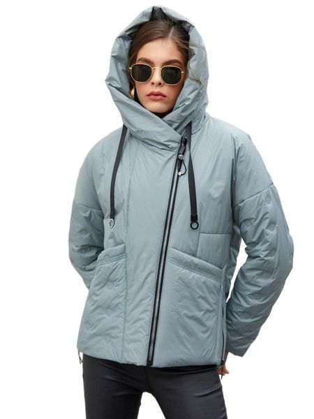 drop shoulder o-ring detail drawstring hooded winter coat g69t#, Black
drop shoulder o-ring detail drawstring hooded winter coat g69t#, Black