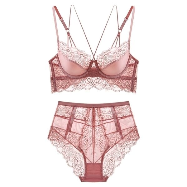 lace ultrathin brassiere and waisthigh panties push up beauty back pack women underwear lingerie bra set transparent y200415, Red;black
lace ultrathin brassiere and waisthigh panties push up beauty back pack women underwear lingerie bra set transparent y200415, Red;black