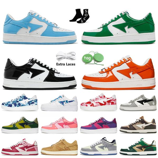 fashion bapesta bapesta shoes casual sneakers suede sneakers trainers patent leather black orange grey color camo combo pink green white blu
fashion bapesta bapesta shoes casual sneakers suede sneakers trainers patent leather black orange grey color camo combo pink green white blu