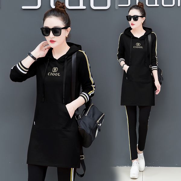 hooded autumn hoodies twopiece sets and pants korean fashion clothing retro womens fall outfit matching korean style y200110, White
hooded autumn hoodies twopiece sets and pants korean fashion clothing retro womens fall outfit matching korean style y200110, White