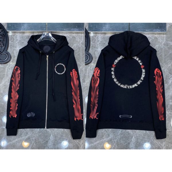 hoodie quality classic ch zipper autumn winter luxury fashion sweatshirts designer mens sweater horseshoe phantom cross print hooded woman, Black
hoodie quality classic ch zipper autumn winter luxury fashion sweatshirts designer mens sweater horseshoe phantom cross print hooded woman, Black