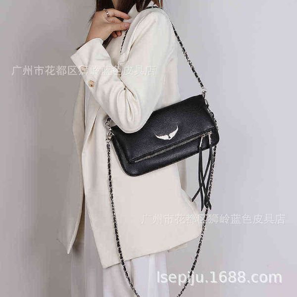 z v wing bag diamond french leather messenger bag hand chain fashion shoulder 220530
z v wing bag diamond french leather messenger bag hand chain fashion shoulder 220530