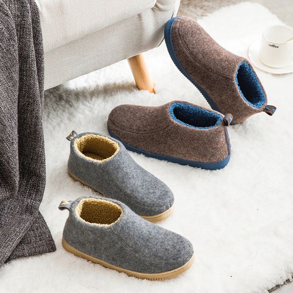 winter autumn new japaness style house men warm shoes thick sole bedroom non-slip wrapped heel slippers women felt slides, Black
winter autumn new japaness style house men warm shoes thick sole bedroom non-slip wrapped heel slippers women felt slides, Black