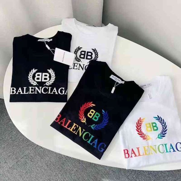 high balencaigass quality t shirts fashion brand crown letter pure cotton loose men's women's lovers, White;black
high balencaigass quality t shirts fashion brand crown letter pure cotton loose men's women's lovers, White;black