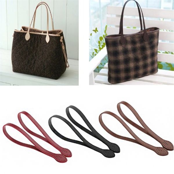 1 pair 60cm strap luxury pu leather handle for handbags shoulder bag replacement belts diy accessories 220713, Black
1 pair 60cm strap luxury pu leather handle for handbags shoulder bag replacement belts diy accessories 220713, Black
