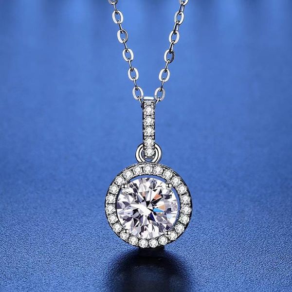 trendy pendant necklaces 925 sterling silver 1ct d color vvs1 moissanite necklace for women plated white gold gra diamond test positivependa
trendy pendant necklaces 925 sterling silver 1ct d color vvs1 moissanite necklace for women plated white gold gra diamond test positivependa