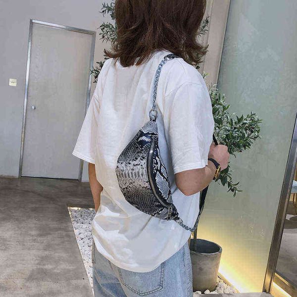 new women's snake waist bag fashion one shoulder diagonal chest bag leisure foreign style simple mobile phone change waist bag 220712
new women's snake waist bag fashion one shoulder diagonal chest bag leisure foreign style simple mobile phone change waist bag 220712