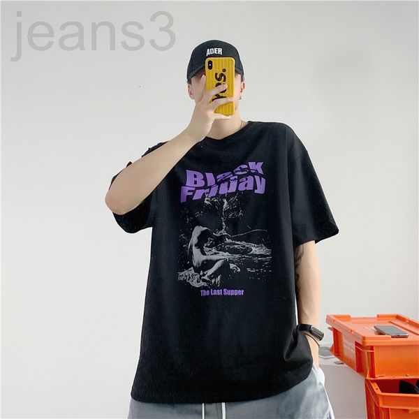 men's t-shirts designer guochaomeng cha self-made dark angler high street bottomed cotton t-shirt couple short sleeve hip-hop trend men, White;black
men's t-shirts designer guochaomeng cha self-made dark angler high street bottomed cotton t-shirt couple short sleeve hip-hop trend men, White;black