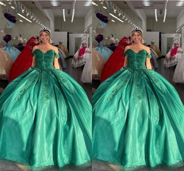 2022 hunter green off shoulder prom sweet 16 dresses glitter tulle applique beaded lace-up empire waist quinceanera dress guest, Blue;red
2022 hunter green off shoulder prom sweet 16 dresses glitter tulle applique beaded lace-up empire waist quinceanera dress guest, Blue;red
