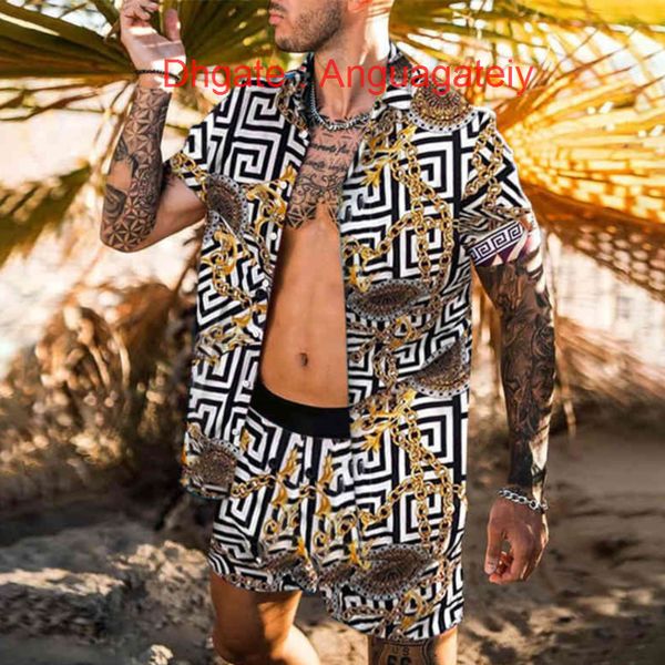 summer casual men's shirts tracksuit hawaiian sets t-shirts printing luxury swim short sleeve button men shirt suit vacation beach fash, White;black
summer casual men's shirts tracksuit hawaiian sets t-shirts printing luxury swim short sleeve button men shirt suit vacation beach fash, White;black