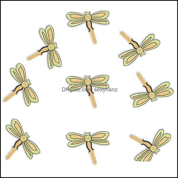 sewing notions tools apparel 10 pcs dragonfly badgeses for clothing iron embroidered applique sew on accessories diy clothes drop delivery, Black
sewing notions tools apparel 10 pcs dragonfly badgeses for clothing iron embroidered applique sew on accessories diy clothes drop delivery, Black