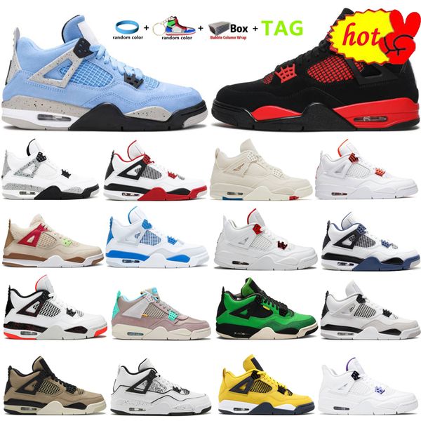 2022 2022 iv 4 4s university blue midnight navy basketball shoes lightning black cat white neon 95 sports sneakers trainers fire red bred
2022 2022 iv 4 4s university blue midnight navy basketball shoes lightning black cat white neon 95 sports sneakers trainers fire red bred
