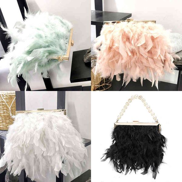 evening bags luxy moon feather handbag women s clutch white pearl chain shoulder luxury women design party purse zd1647 220513
evening bags luxy moon feather handbag women s clutch white pearl chain shoulder luxury women design party purse zd1647 220513