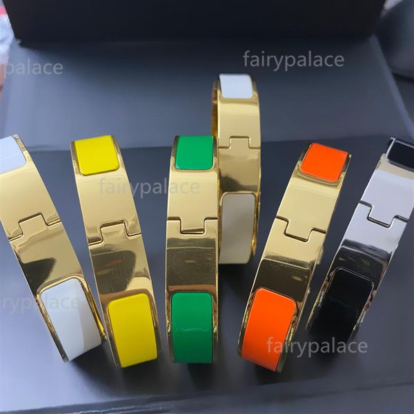 2021 fashion stainless steel enamel bracelets charm simple bangle braccialetto pulsera for mens and women wedding lovers gift jewe2347, Black
2021 fashion stainless steel enamel bracelets charm simple bangle braccialetto pulsera for mens and women wedding lovers gift jewe2347, Black