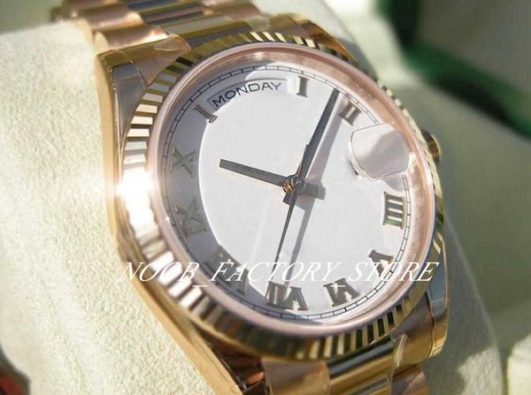 men watches new factory christmas gift mens 2813 automatic movement 36mm yellow gold white roman dial luminous 118238 with original box, Slivery;brown
men watches new factory christmas gift mens 2813 automatic movement 36mm yellow gold white roman dial luminous 118238 with original box, Slivery;brown