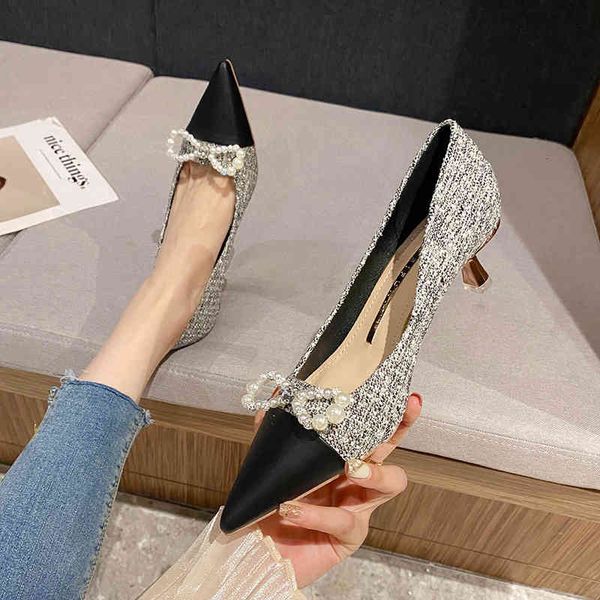 sandals early spring style small fragrance pointed bow high heels fairy evening shoes girls' stiletto cwtx, Black
sandals early spring style small fragrance pointed bow high heels fairy evening shoes girls' stiletto cwtx, Black