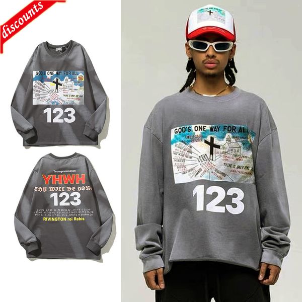 men's brand fashion trend sweater wholesale branded high loose cross printed long sleeve t-shirt jacket women's, Black
men's brand fashion trend sweater wholesale branded high loose cross printed long sleeve t-shirt jacket women's, Black