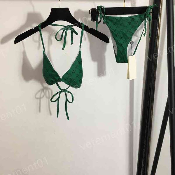 designer women bras sets green bikini split swimsuit set letter print halter tie bra briefs fashion brand swimwear bikini for women clothing, Red;black
designer women bras sets green bikini split swimsuit set letter print halter tie bra briefs fashion brand swimwear bikini for women clothing, Red;black