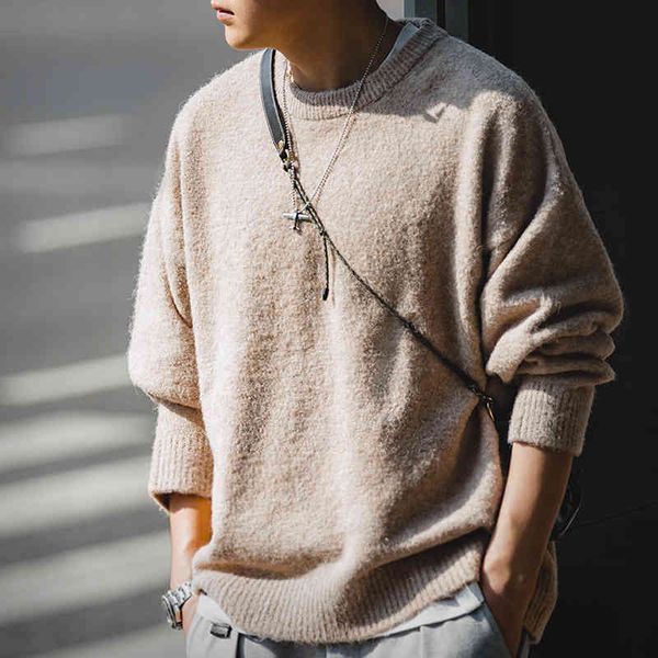 men's sweaters madden tooling loop yarn pullover loose thick sweater men's autumn and winter drop shoulder bottomed tgnj, White;black
men's sweaters madden tooling loop yarn pullover loose thick sweater men's autumn and winter drop shoulder bottomed tgnj, White;black