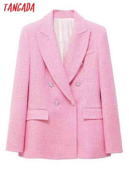 suit tangada women fashion pink tweed straight fit blazer jacket vintage long s, White;black
suit tangada women fashion pink tweed straight fit blazer jacket vintage long s, White;black