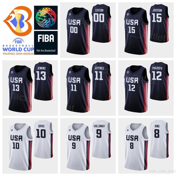 screen print world cup 2023 fiba us basketball jersey 10 william davis 4 quinn cook 5 xavier munford 15 justin jackson 9 langston galloway 1, Black
screen print world cup 2023 fiba us basketball jersey 10 william davis 4 quinn cook 5 xavier munford 15 justin jackson 9 langston galloway 1, Black
