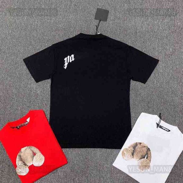 t shirts designer luxury spring and summer palms classic bear printed t shirt fashion angels mens and womens couple leisure loose pa short s, White;black
t shirts designer luxury spring and summer palms classic bear printed t shirt fashion angels mens and womens couple leisure loose pa short s, White;black