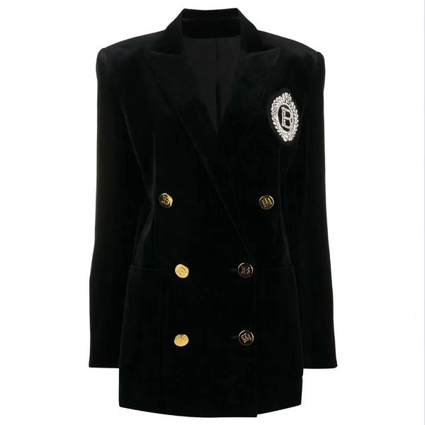 b121 women's designer blazers clothing with logo 2022 spring new released, White;black
b121 women's designer blazers clothing with logo 2022 spring new released, White;black