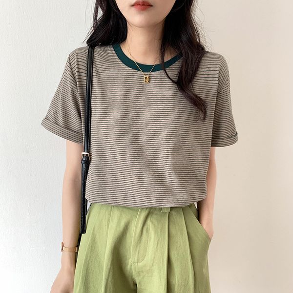 women's t-shirt spring autumn women harajuku striped tshirt long sleeve o-neck t-shirts korean casual t shirt femme black women's, White
women's t-shirt spring autumn women harajuku striped tshirt long sleeve o-neck t-shirts korean casual t shirt femme black women's, White