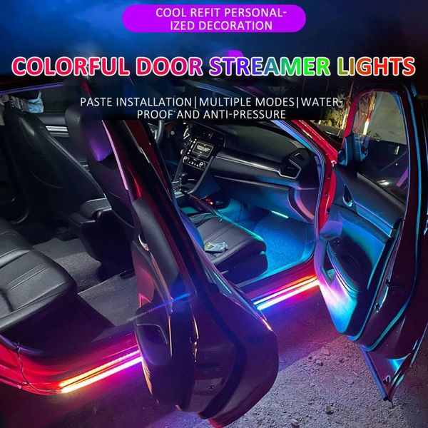 new car decorative led strip door welcome colorful light car body ambient chassis dazzling flow open door warning lamp strip
new car decorative led strip door welcome colorful light car body ambient chassis dazzling flow open door warning lamp strip