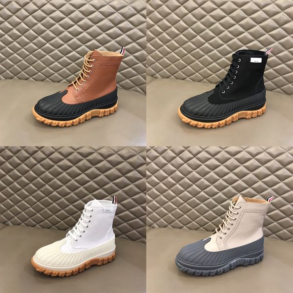 luxury brand shoe leather thick sole men's casual shoes trend high sneakers, Black 
luxury brand shoe leather thick sole men's casual shoes trend high sneakers, Black