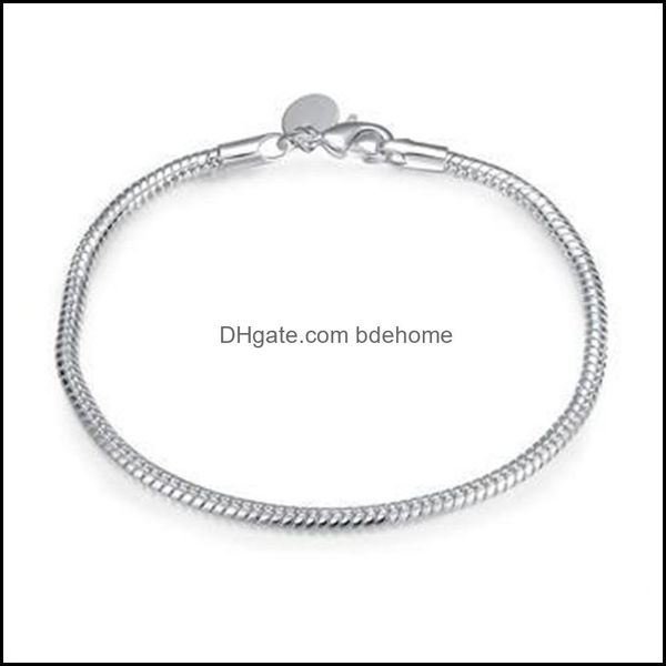 link chain bracelets jewelry style fashion 925 sier m smooth snake bracelet 8.0inch/20inch 10pcs/lot kka1127 drop delivery 2021 3ou1, Black
link chain bracelets jewelry style fashion 925 sier m smooth snake bracelet 8.0inch/20inch 10pcs/lot kka1127 drop delivery 2021 3ou1, Black