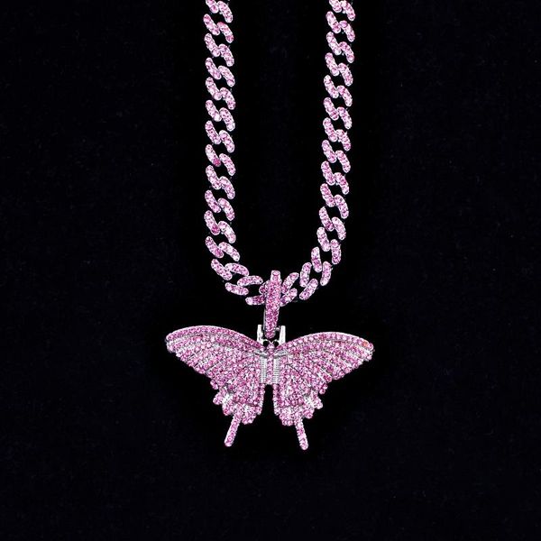 pendant necklaces charm butterfly cuban link chain necklace for women iced out tennis 5/8/12mm hip hop jewelry 2022, Silver
pendant necklaces charm butterfly cuban link chain necklace for women iced out tennis 5/8/12mm hip hop jewelry 2022, Silver