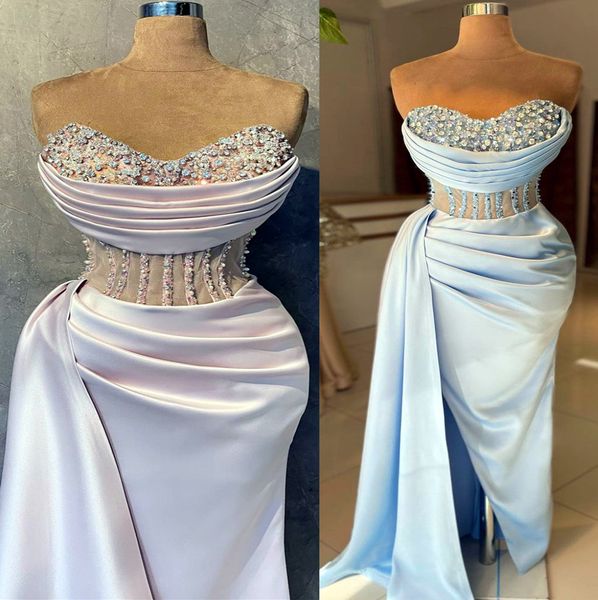 2022 plus size arabic aso ebi mermaid beaded crystals prom dresses sweetheart evening formal party second reception birthday engagement brid, Black
2022 plus size arabic aso ebi mermaid beaded crystals prom dresses sweetheart evening formal party second reception birthday engagement brid, Black