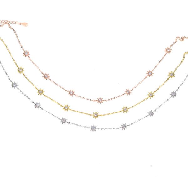 100% 925 sterling silver single cz sun charm 32+8cm bridal wedding gift lovely summer jewelry necklace choker aa220304
100% 925 sterling silver single cz sun charm 32+8cm bridal wedding gift lovely summer jewelry necklace choker aa220304