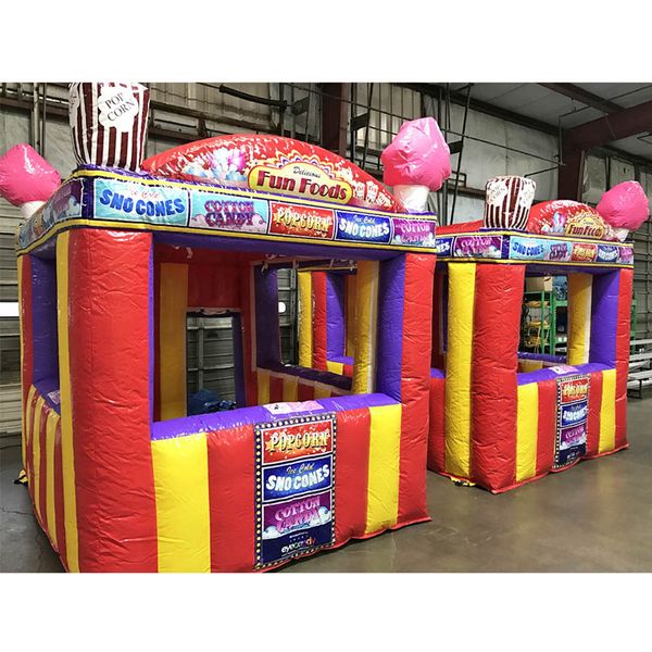 custom 10x8ft inflatable concession stand tent carnival treat shop ice cream french fry beach bar food booth for sale
custom 10x8ft inflatable concession stand tent carnival treat shop ice cream french fry beach bar food booth for sale
