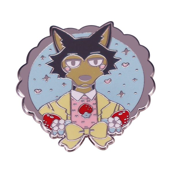 beastars legoshi enamel pin springtime grey wolf brooch fantasy badge fashion jewelry accessory, Blue
beastars legoshi enamel pin springtime grey wolf brooch fantasy badge fashion jewelry accessory, Blue