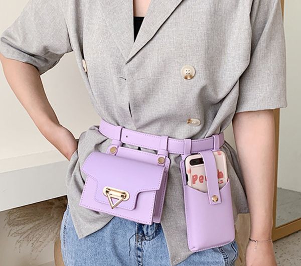2 piece women's belt bag luxury designer tactical waist bags female leather flap fanny pack shoulder crossbody chest bag purse
2 piece women's belt bag luxury designer tactical waist bags female leather flap fanny pack shoulder crossbody chest bag purse