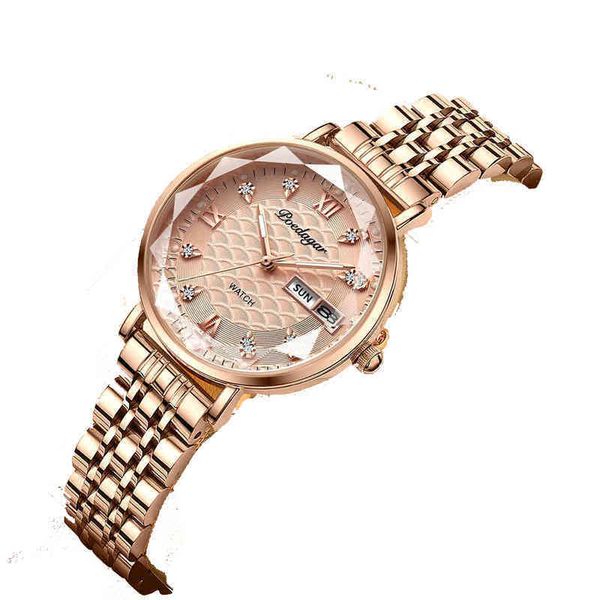 women's watches women fashion rose gold steel quartz watch waterproof luminous week date swiss brand ladies wristwatch bracelet 220418, Slivery;golden
women's watches women fashion rose gold steel quartz watch waterproof luminous week date swiss brand ladies wristwatch bracelet 220418, Slivery;golden