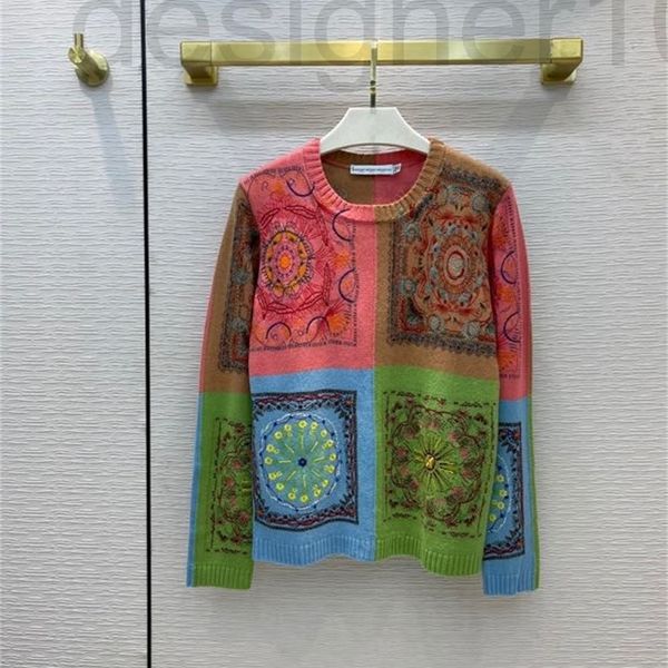 women's sweaters designer 2022 spring and autumn new product heavy industry totem embroidery color blocking pattern long sleeve cashmer, White;black
women's sweaters designer 2022 spring and autumn new product heavy industry totem embroidery color blocking pattern long sleeve cashmer, White;black
