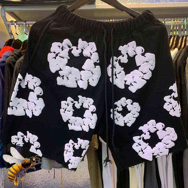 embroidery jesus shorts men women flower cotton streetwear casual beach summer shorts, White;black
embroidery jesus shorts men women flower cotton streetwear casual beach summer shorts, White;black