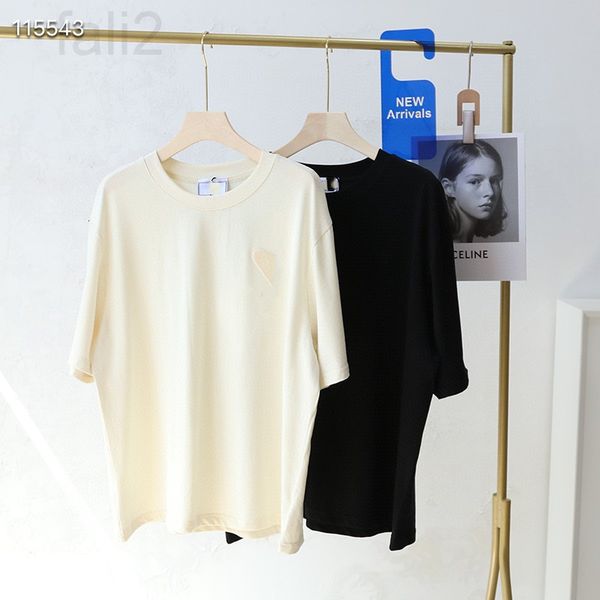 women's t-shirt designer 2022 spring new korean version chao brand love embroidery solid color letter cotton loose couple round neck t-, White
women's t-shirt designer 2022 spring new korean version chao brand love embroidery solid color letter cotton loose couple round neck t-, White