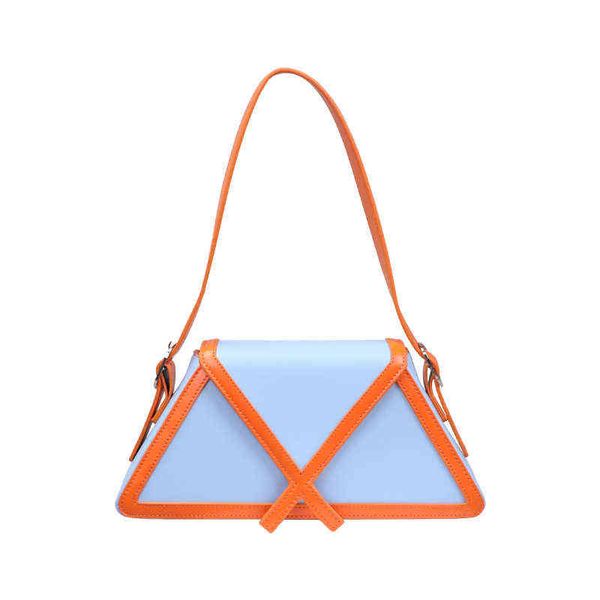 handbag armpit bag new french shoulder contrast trapezoidal fashion women's 0722
handbag armpit bag new french shoulder contrast trapezoidal fashion women's 0722