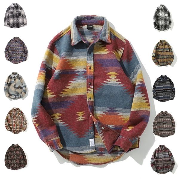 winter hip hop vintage snap button long sleeve shirts men fashion casual streetwear oversized coat male shirt black plaid 220401, White;black
winter hip hop vintage snap button long sleeve shirts men fashion casual streetwear oversized coat male shirt black plaid 220401, White;black