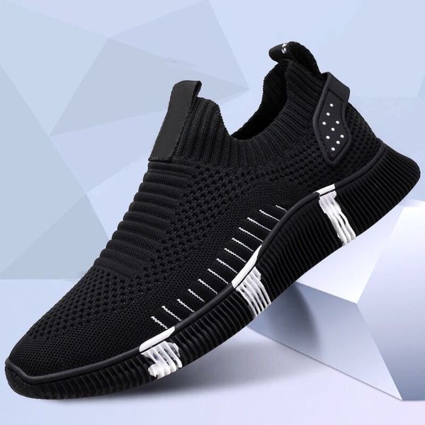 summer men mesh breathable sneakers soft bottom flat slip on running shoes casual footwear wearable zapatillas hombre 220811, Black;brown
summer men mesh breathable sneakers soft bottom flat slip on running shoes casual footwear wearable zapatillas hombre 220811, Black;brown