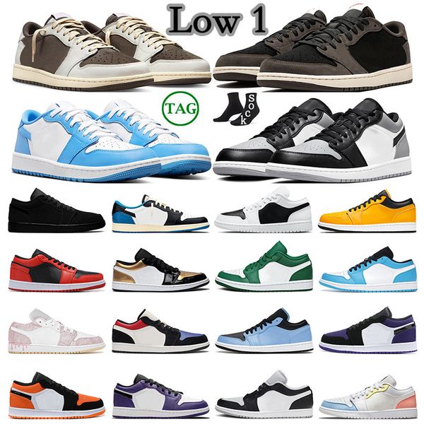 jumpman 1 low basketball shoes for mens womens 1s lows travis scotts shadow toe unc panda paint drip mocha trainers sports sneakers
jumpman 1 low basketball shoes for mens womens 1s lows travis scotts shadow toe unc panda paint drip mocha trainers sports sneakers