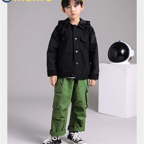linling casual childrenblack clothes boy korean fashions jackets autumn streetwear windbreaker harajuku coats p260 lj201128, Blue;gray
linling casual childrenblack clothes boy korean fashions jackets autumn streetwear windbreaker harajuku coats p260 lj201128, Blue;gray