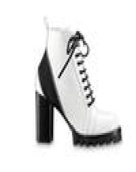 luxury star trail designer ankle boot highheeled heel shoes booties boots with patches lace up high heel boots, Black
luxury star trail designer ankle boot highheeled heel shoes booties boots with patches lace up high heel boots, Black