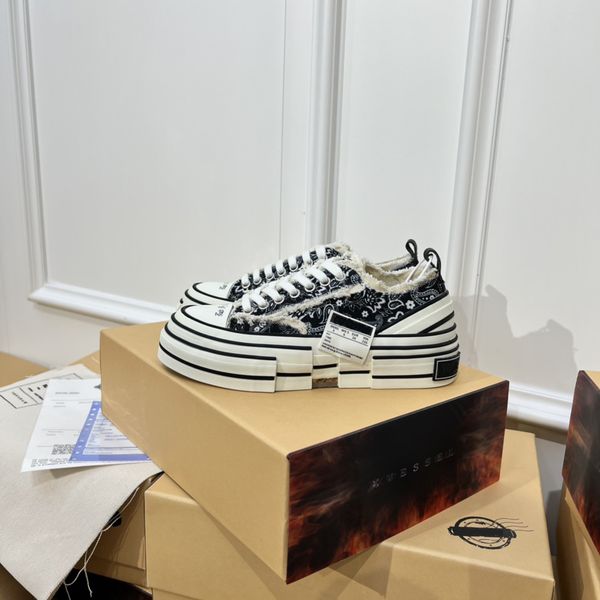 brand shoes xvessels tassels lows vulcanized sneaker canvas trainers nfc platform paisley 87hc, Black
brand shoes xvessels tassels lows vulcanized sneaker canvas trainers nfc platform paisley 87hc, Black