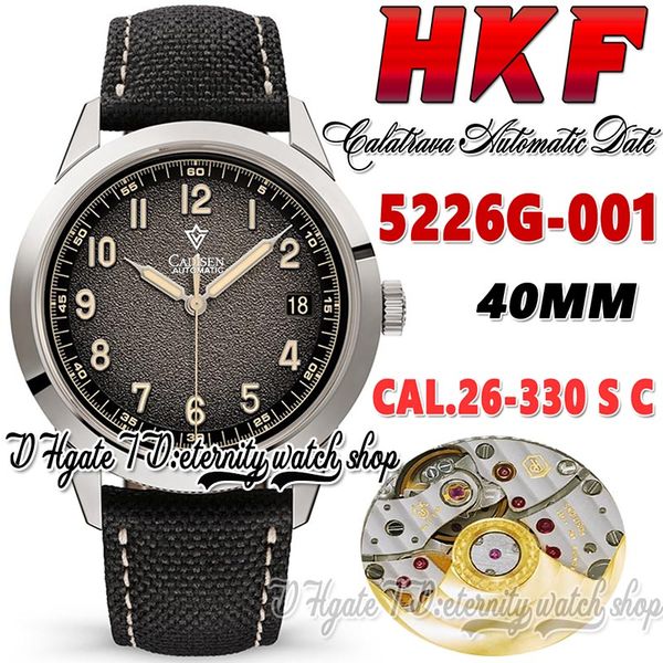 hkf calatrava mens watch hk5226g-010 cal.26-330 s c hk26-330 automatic textured charcoal dial number markers steel case leather strap super, Slivery;brown
hkf calatrava mens watch hk5226g-010 cal.26-330 s c hk26-330 automatic textured charcoal dial number markers steel case leather strap super, Slivery;brown